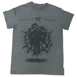 Sleep Token Ascensionism Graphic Band T-Shirt Gray Small